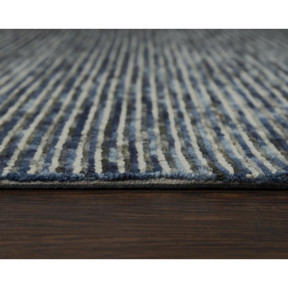 Hand Tufted Loop Pile Wool Rug, 8'6" x 11'6". Picture 5