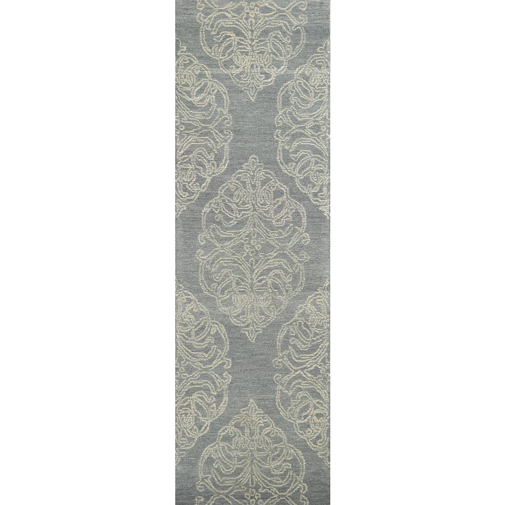 Lavine Gray 10' x 13' Hand-Tufted Rug- LV1002. Picture 8