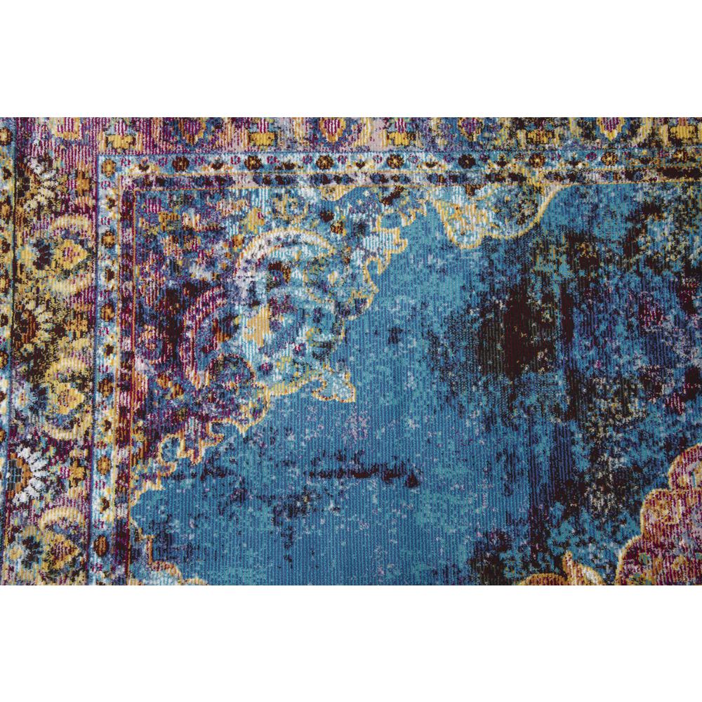 Morocco Blue 8'10"x11'10" Power-Loomed Rug- MR1006. Picture 3