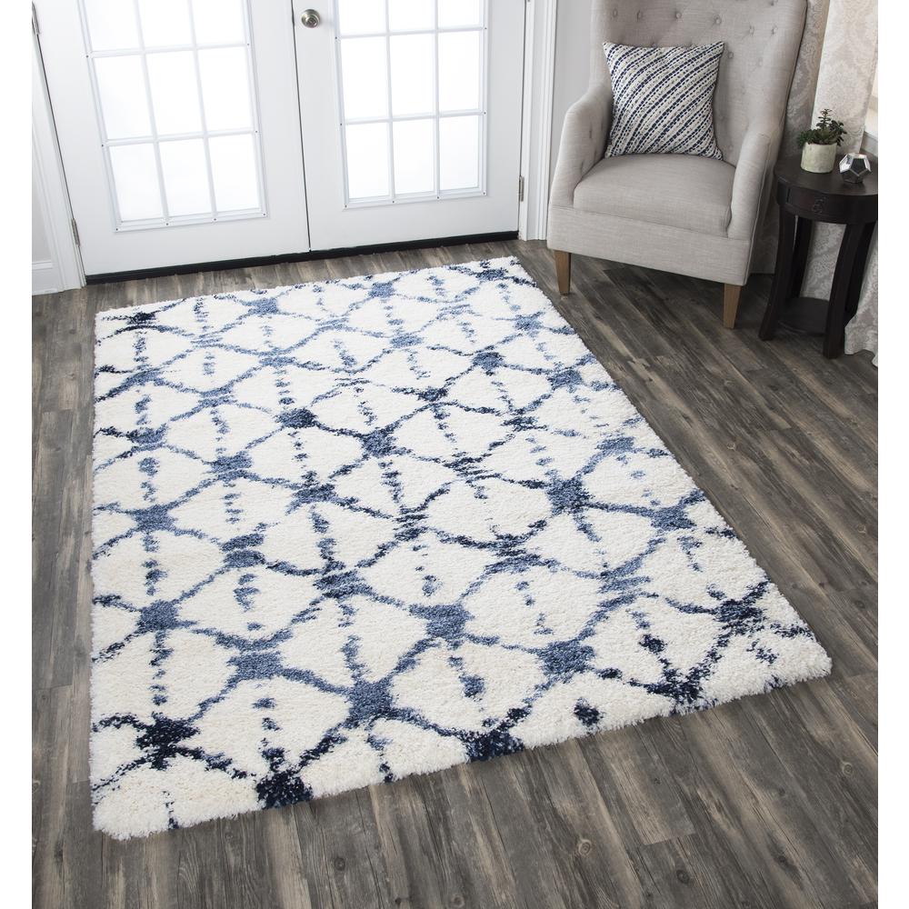 Midnight Neutral 7'10" x 10'6" Power-Loomed Rug- MT1005. Picture 5