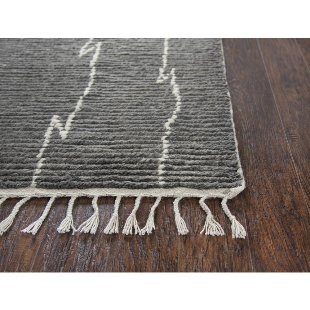 Nile Gray 8'9" x 11'9" Hand-Knotted Rug- NI1004. Picture 2