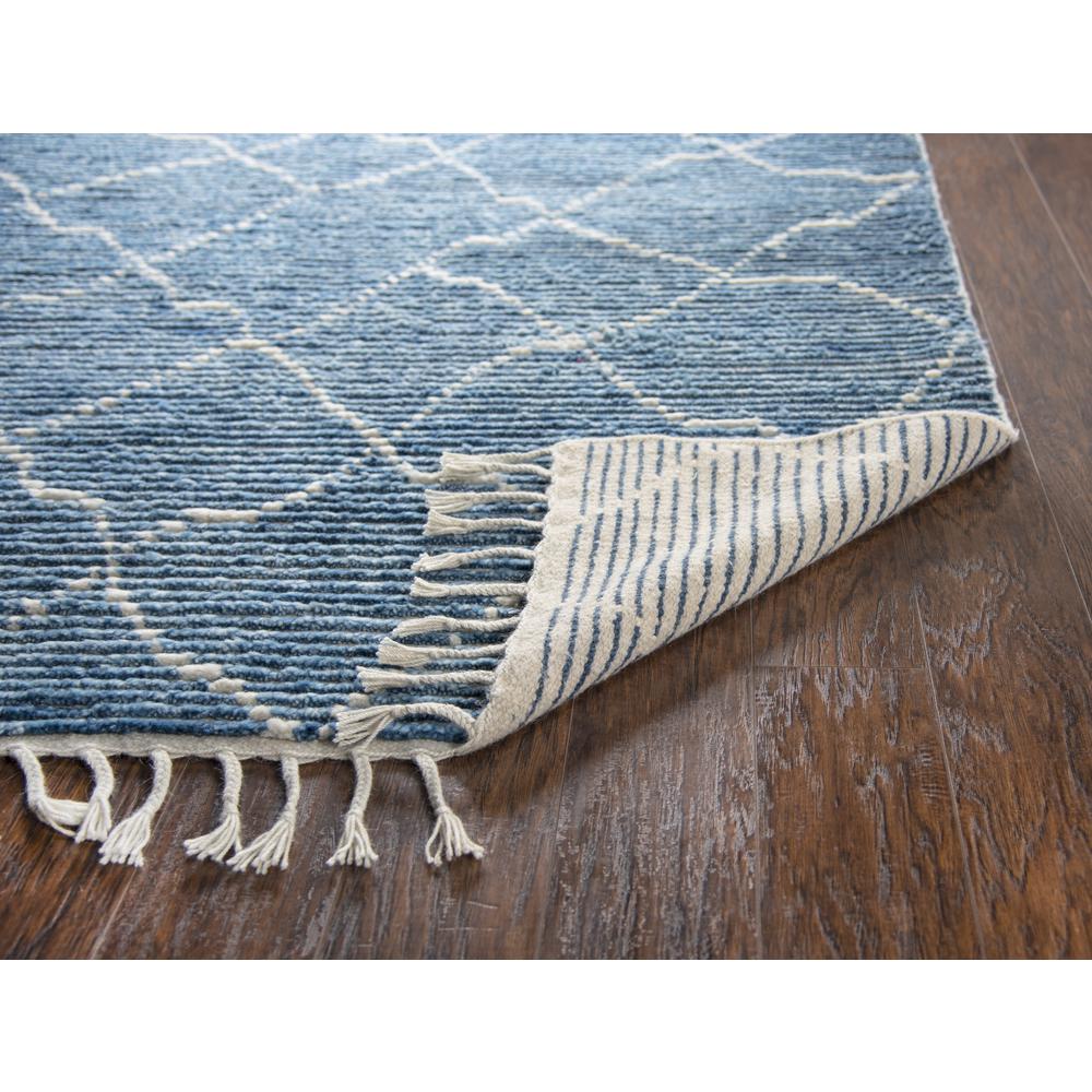 Nile Blue 8'9" x 11'9" Hand-Knotted Rug- NI1005. Picture 1
