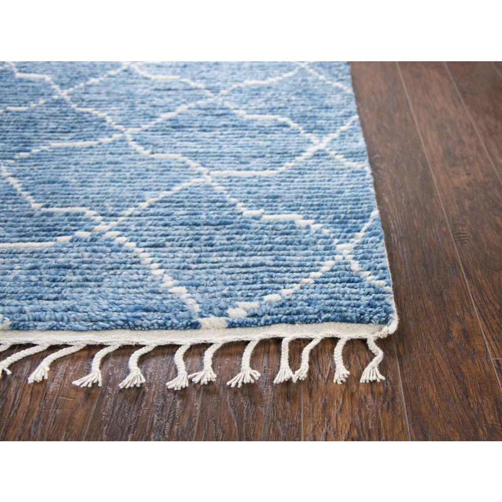 Nile Blue 8'9" x 11'9" Hand-Knotted Rug- NI1005. Picture 2