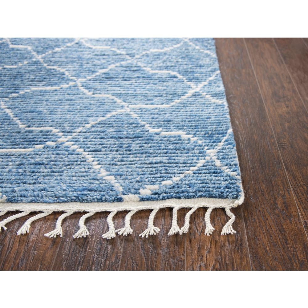 Nile Blue 8'9" x 11'9" Hand-Knotted Rug- NI1005. Picture 10