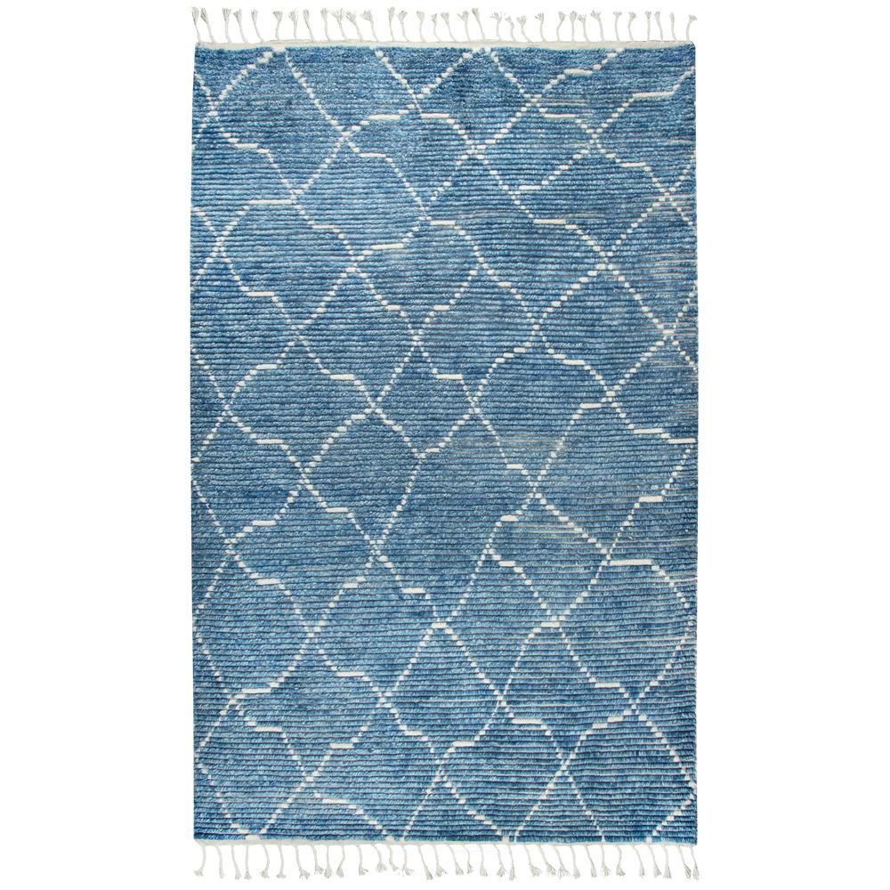 Nile Blue 8'9" x 11'9" Hand-Knotted Rug- NI1005. Picture 6