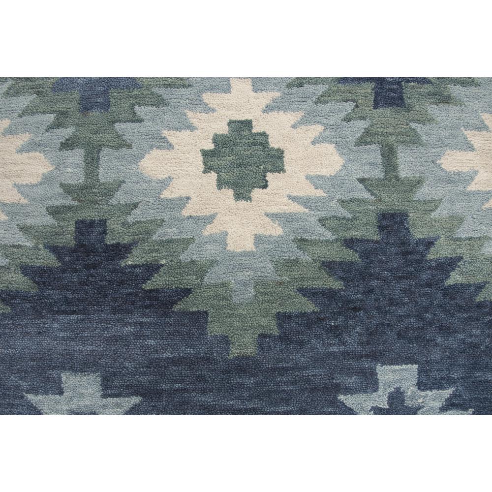 Napoli Blue 9' x 12' Hand-Tufted Rug- NP1024. Picture 2