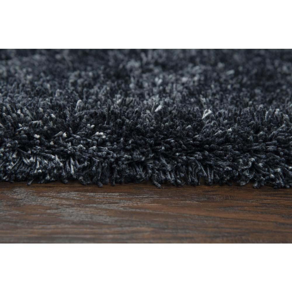 Oregon Black 7'6"X9'6" Tufted Rug- OR1000. Picture 5