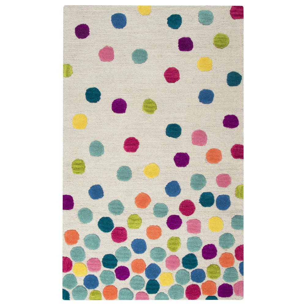 Playground Neutral 5' x 7' Hand-Tufted Rug- PG1006. Picture 3