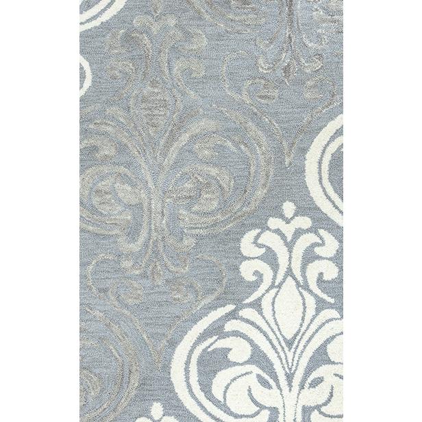 Plymouth Gray 9' x 12' Hand-Tufted Rug- PM1004. Picture 8