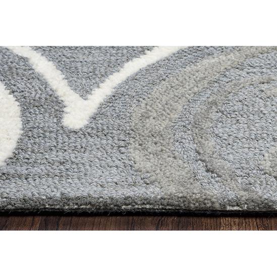Plymouth Gray 9' x 12' Hand-Tufted Rug- PM1004. Picture 10