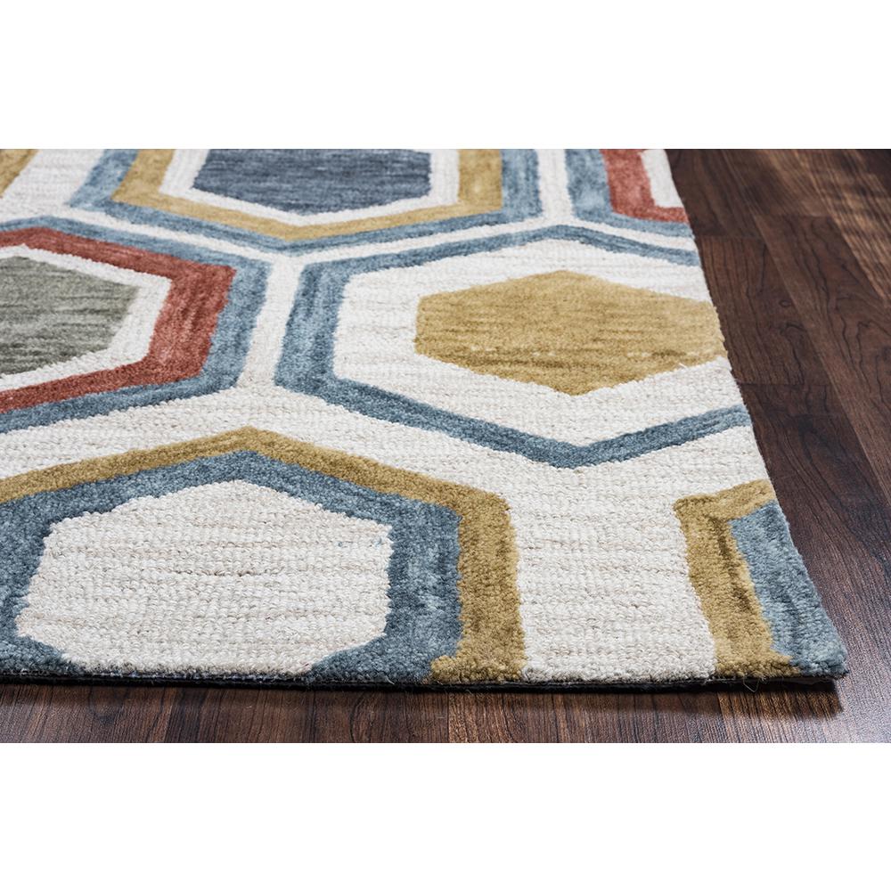 Plymouth Neutral 9' x 12' Hand-Tufted Rug- PM1008. Picture 7
