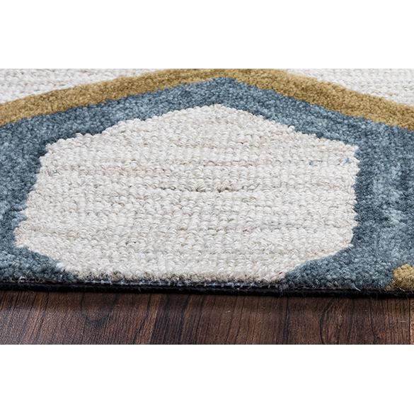 Plymouth Neutral 9' x 12' Hand-Tufted Rug- PM1008. Picture 10