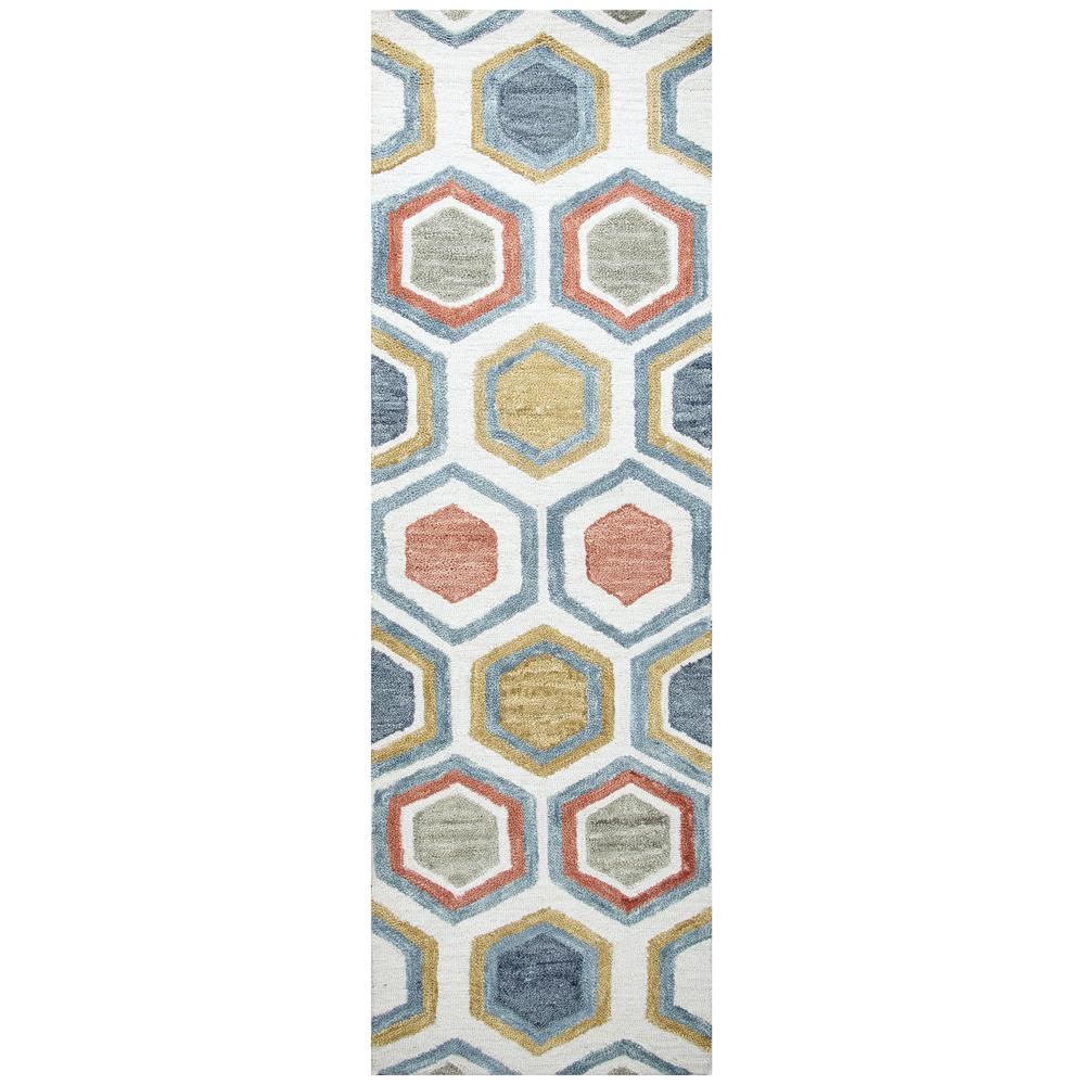 Plymouth Neutral 9' x 12' Hand-Tufted Rug- PM1008. Picture 6