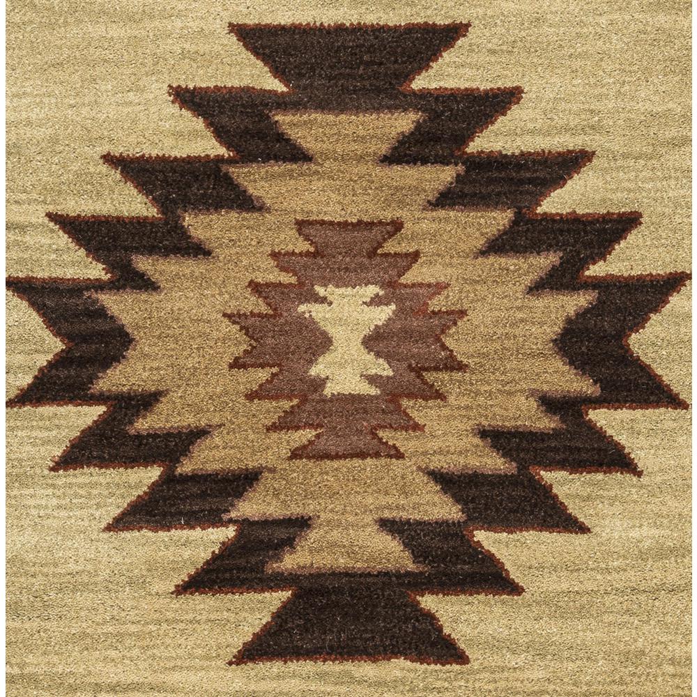 Hand Tufted Cut Pile Wool Rug, 10' x 10'. Picture 4