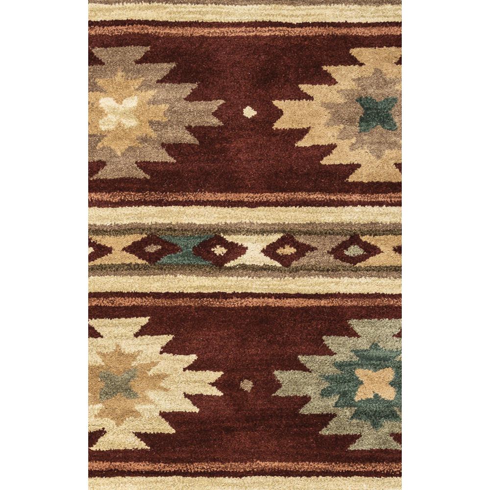 Hand Tufted Cut Pile Wool Rug, 2'6" x 8'. Picture 4