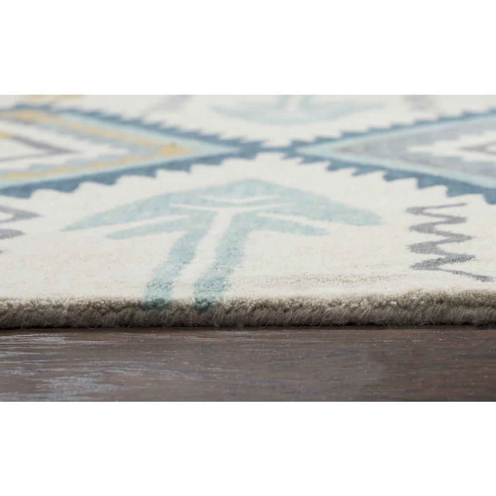 Ryder Blue 9' x 12' Hand-Tufted Rug- RY1010. Picture 4