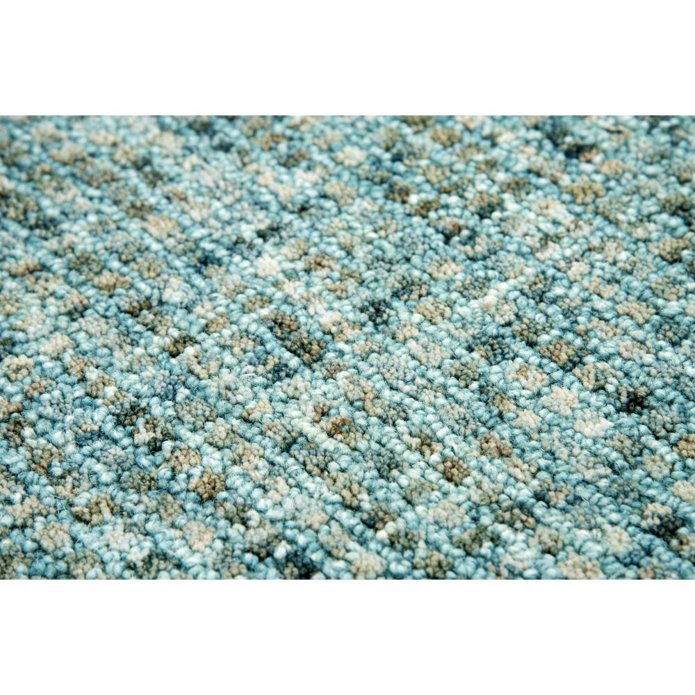 Hand Tufted Cut & Loop Pile Wool Rug, 10' x 13'. Picture 5