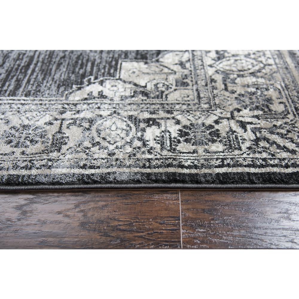 Swagger Gray 9'10" x 12'6" Power-Loomed Rug- SW1007. Picture 6