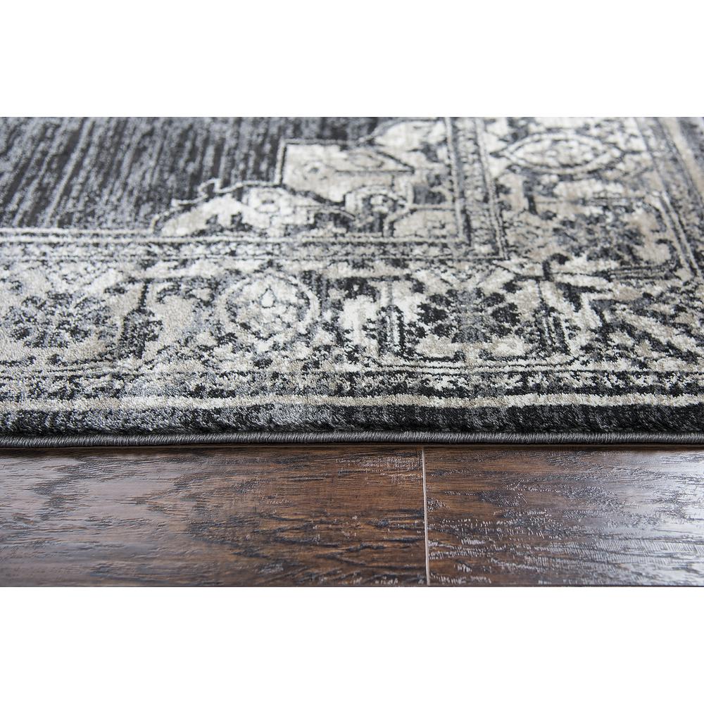 Swagger Gray 9'10" x 12'6" Power-Loomed Rug- SW1007. Picture 14