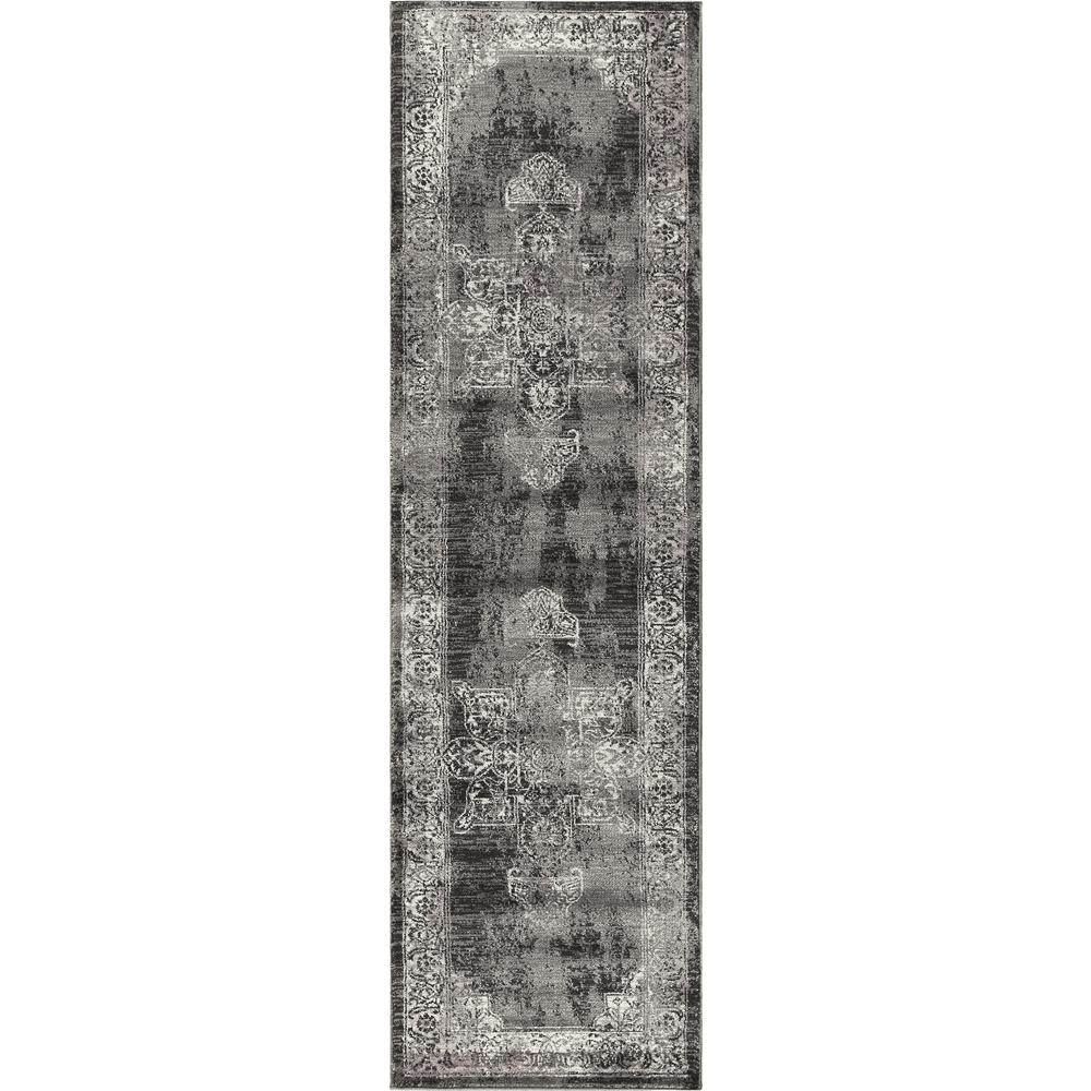 Swagger Gray 9'10" x 12'6" Power-Loomed Rug- SW1007. Picture 8