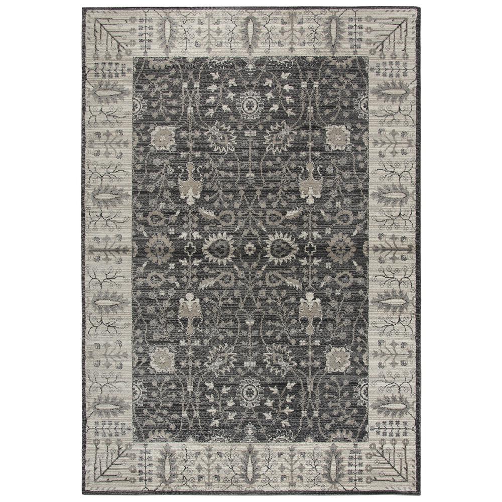 Swagger Gray 9'10" x 12'6" Power-Loomed Rug- SW1008. Picture 11