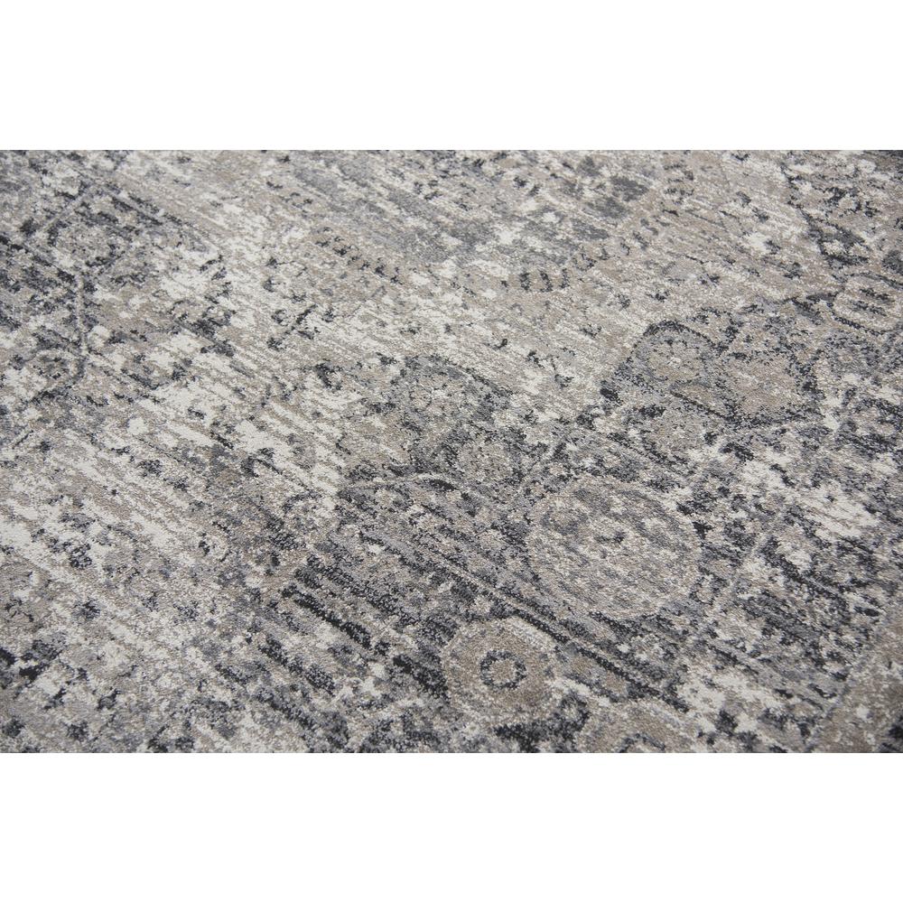 Swagger Gray 9'10" x 12'6" Power-Loomed Rug- SW1010. Picture 9
