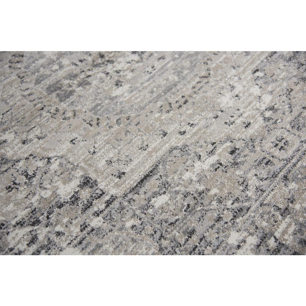 Swagger Gray 9'10" x 12'6" Power-Loomed Rug- SW1010. Picture 3