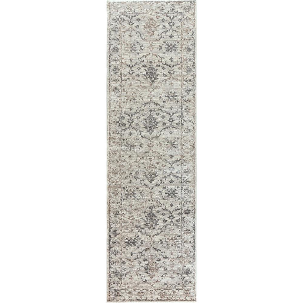 Power Loomed Cut Pile Polypropylene Rug, 2'3" x 7'7". Picture 1