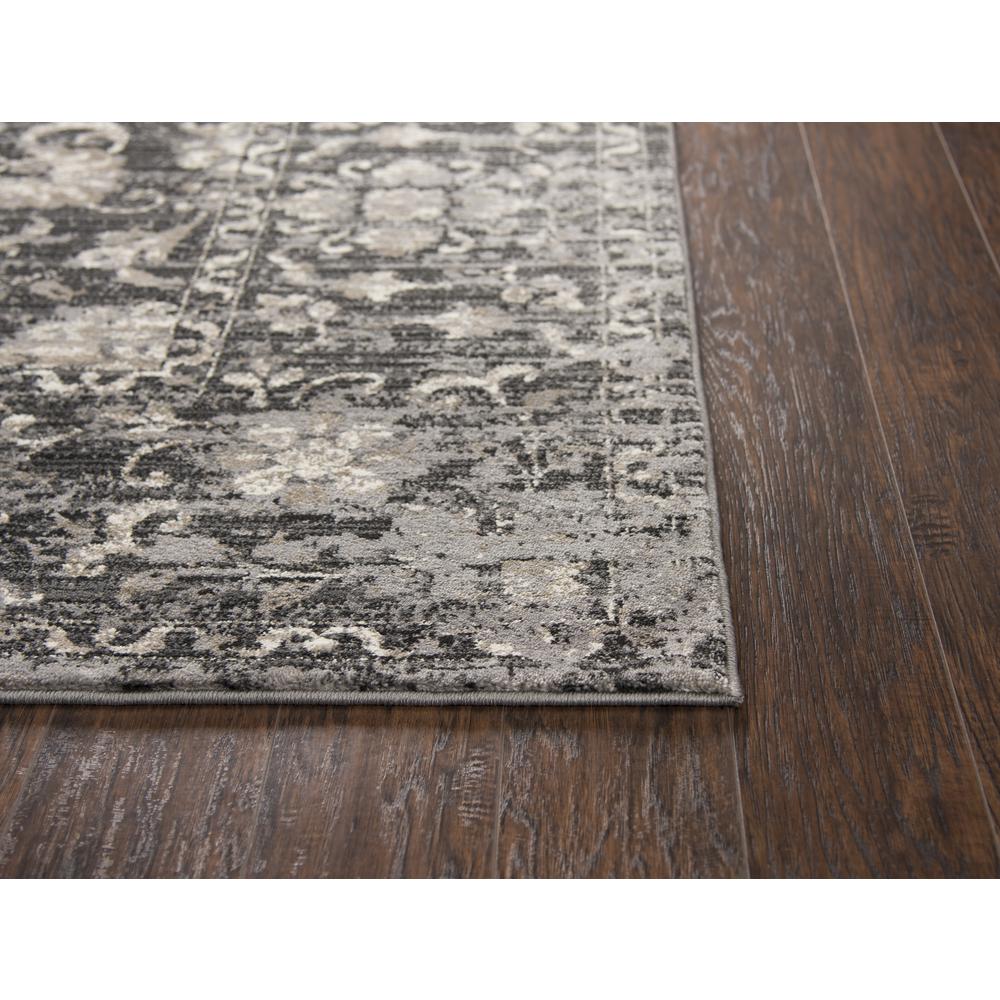 Swagger Gray 9'10" x 12'6" Power-Loomed Rug- SW1015. The main picture.