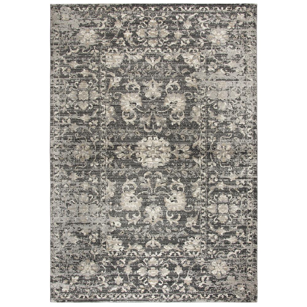Swagger Gray 9'10" x 12'6" Power-Loomed Rug- SW1015. Picture 11