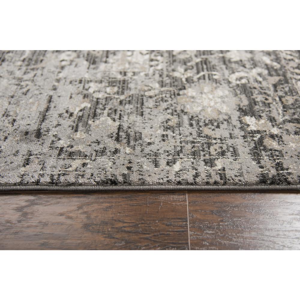 Swagger Gray 9'10" x 12'6" Power-Loomed Rug- SW1015. Picture 5