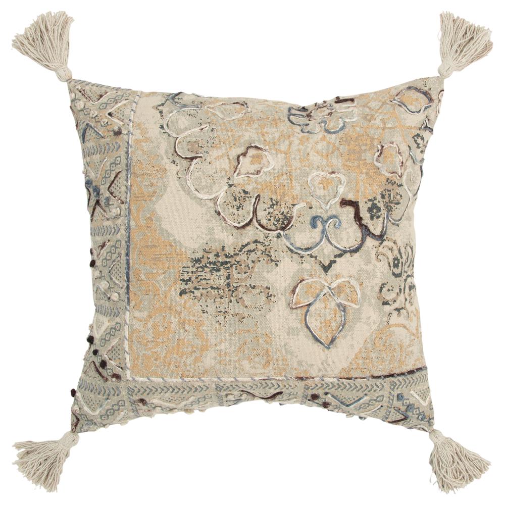 Rizzy Home 20" x 20" Pillow Cover- T15472. Picture 1