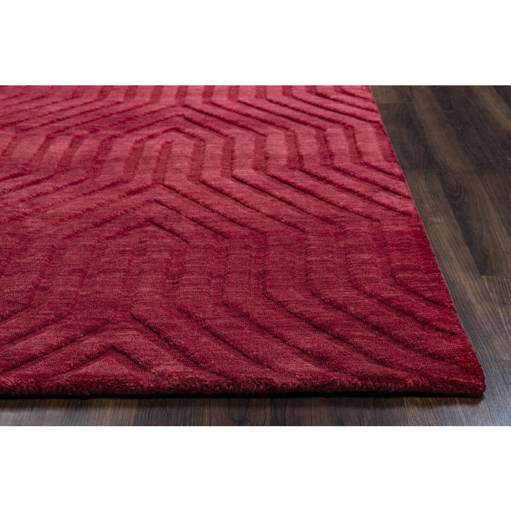 Technique Red 9' x 12' Hand Loomed Rug- TC8575. Picture 1