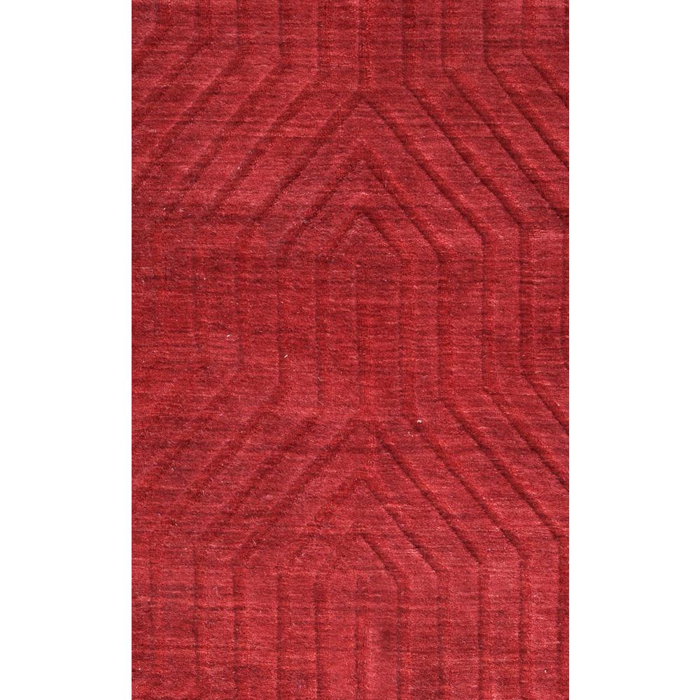 Technique Red 9' x 12' Hand Loomed Rug- TC8575. Picture 9