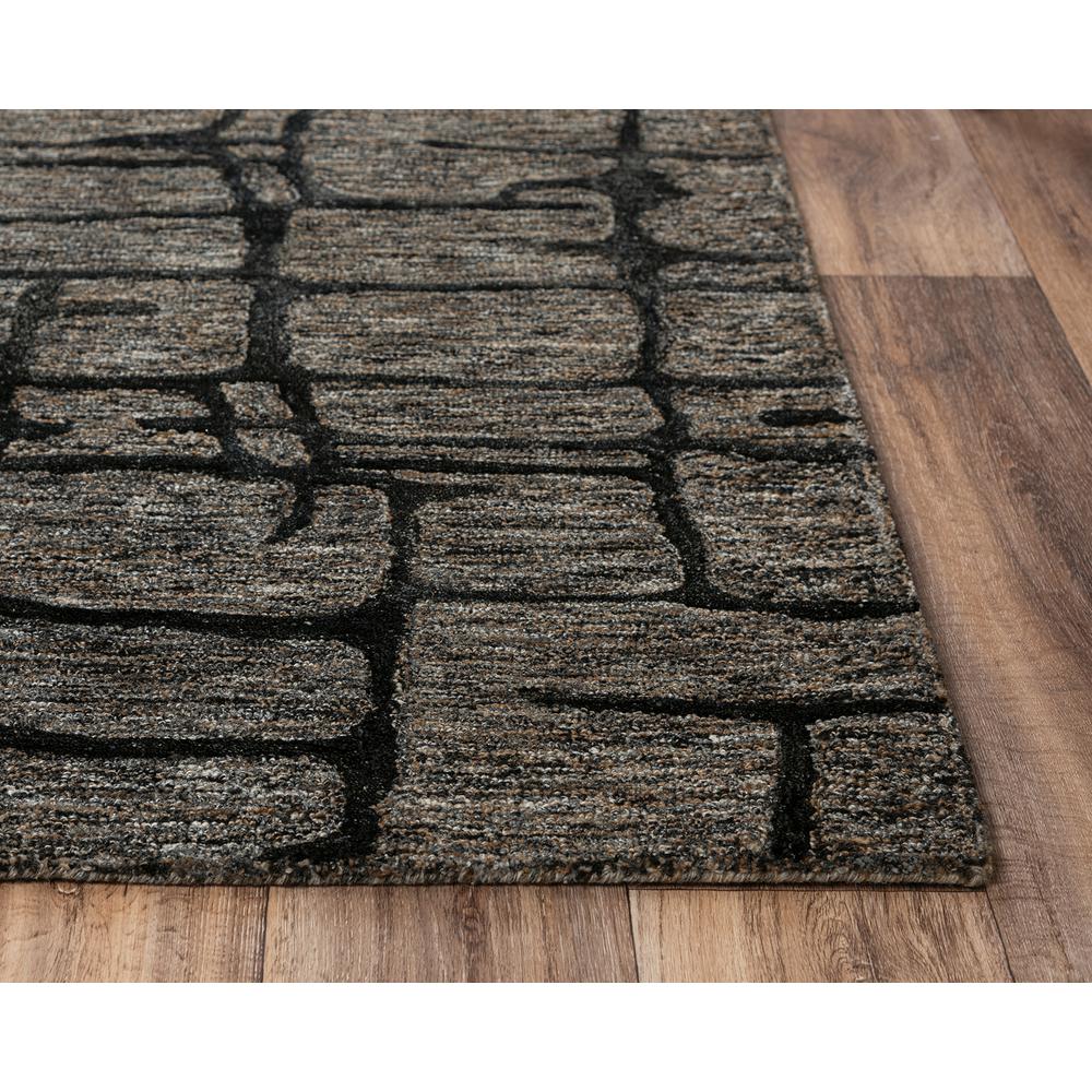 Winston Gray 8'9" x 11'9" Hand-Tufted Rug- WST103. Picture 6