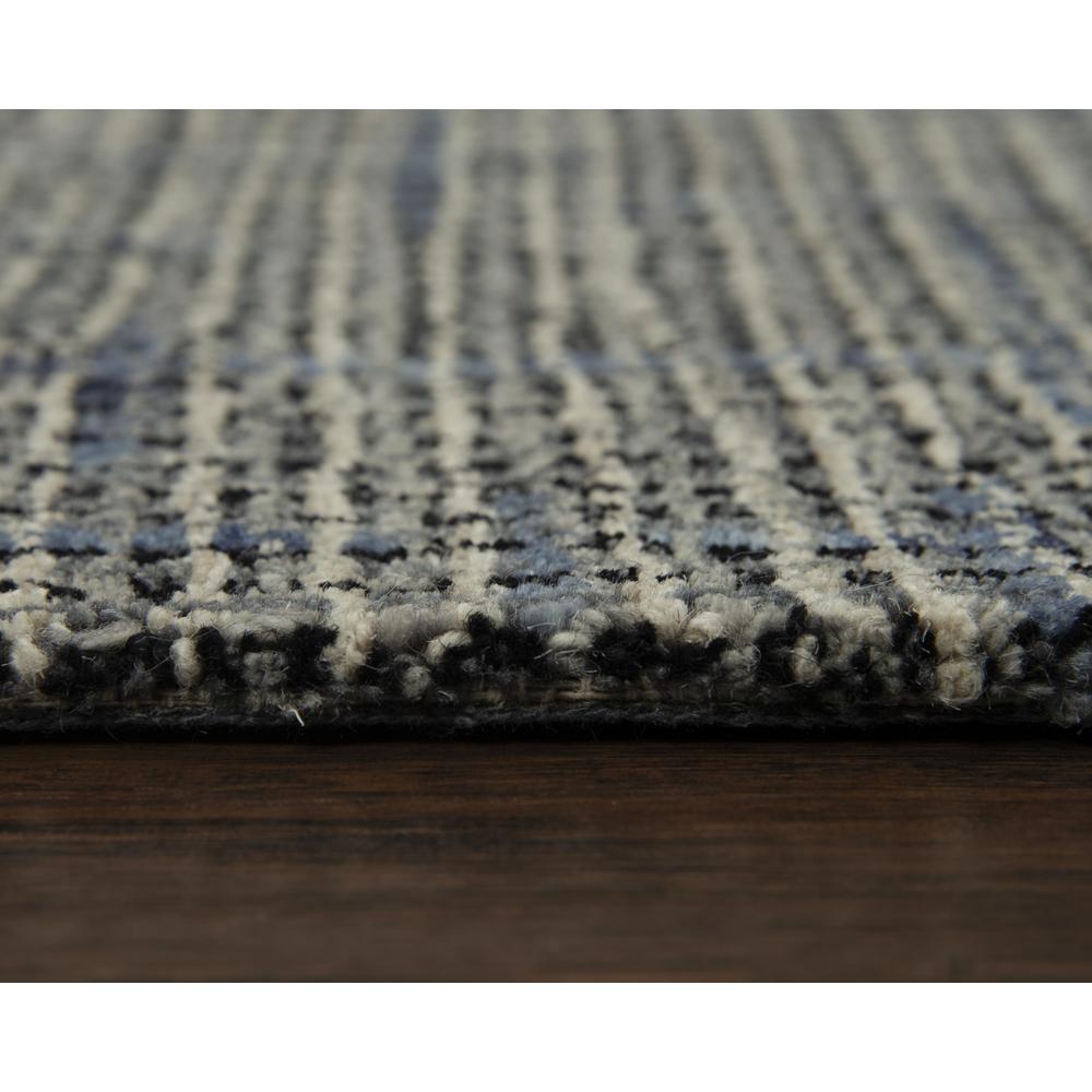 Hand Tufted Loop Pile Wool Rug, 5' x 7'6". Picture 6