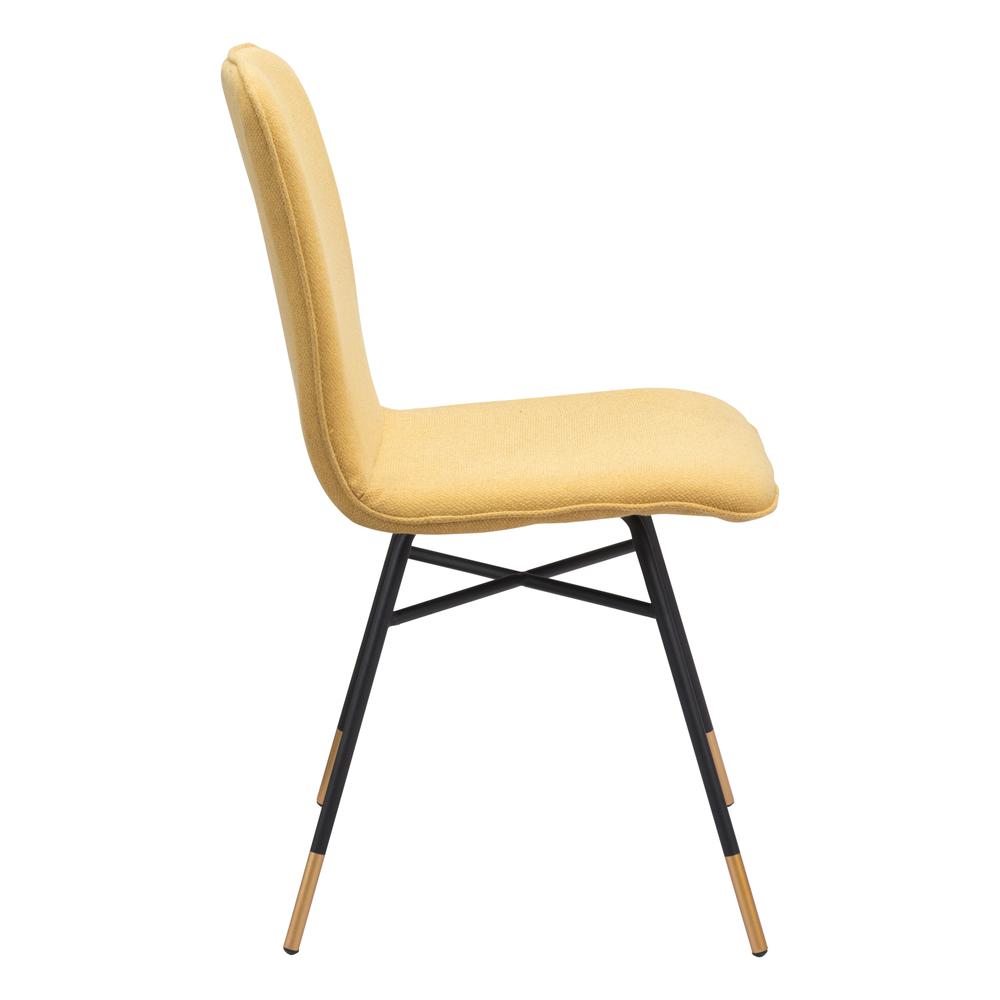 Var Dining Chair (Set of 2) Yellow. Picture 3
