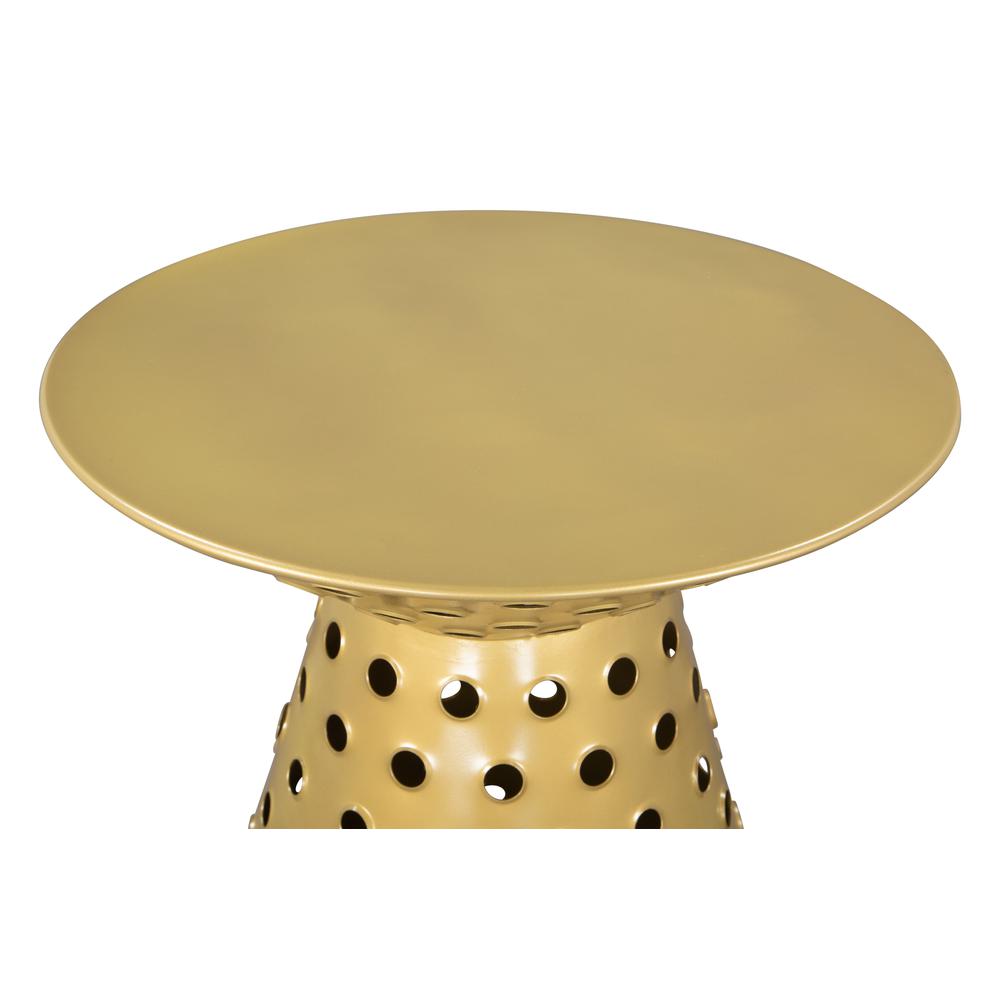 Proton Side Table Gold. Picture 3