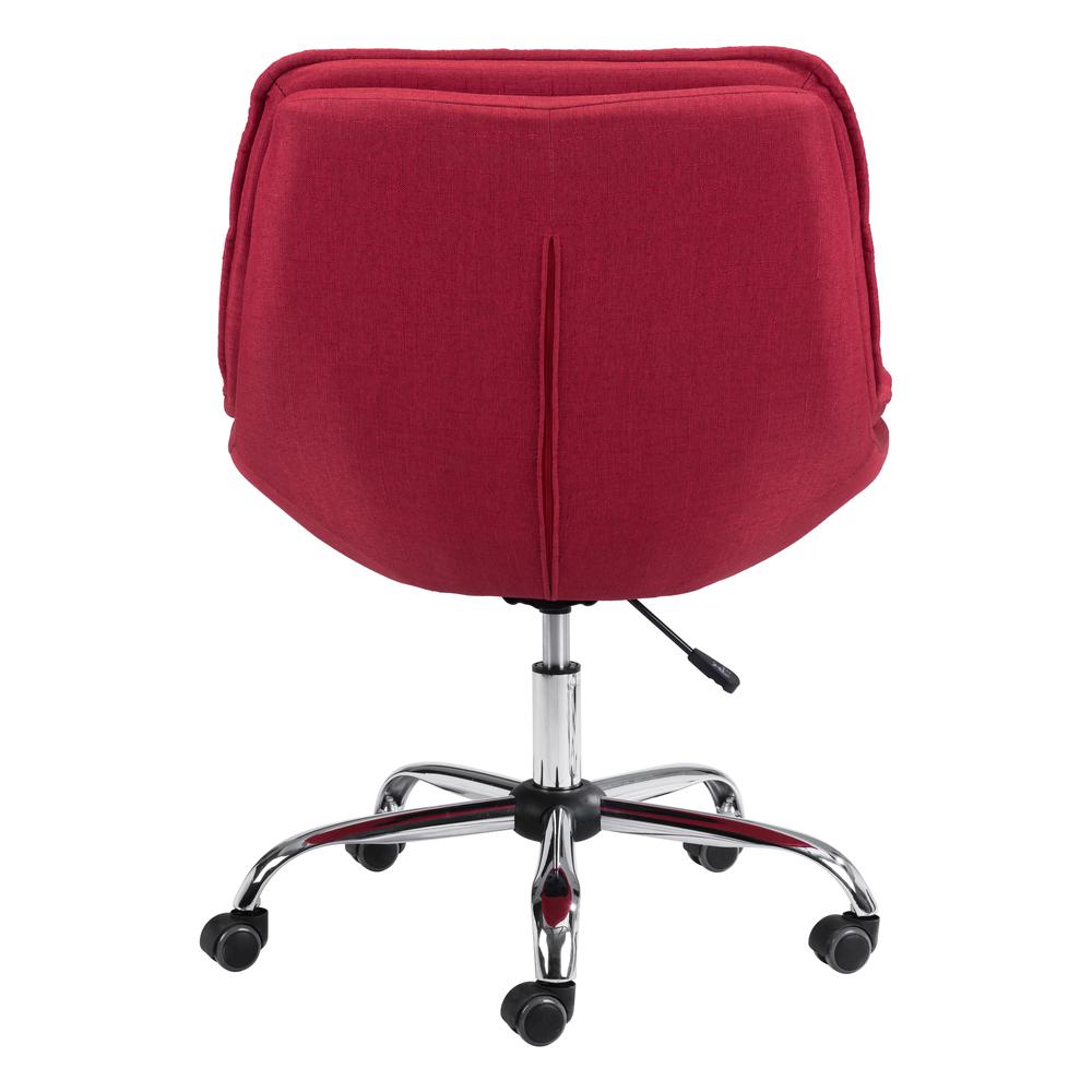 Down Low Office Chair Red. Picture 4