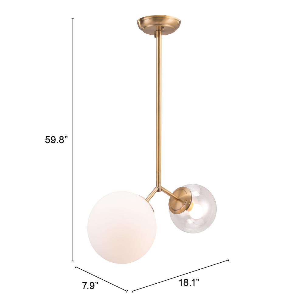 Constance Ceiling Lamp Gold. Picture 8
