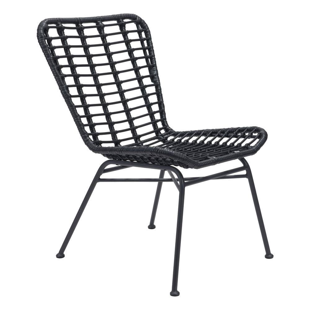 Lorena Dining Chair (Set of 2) Black. Picture 2