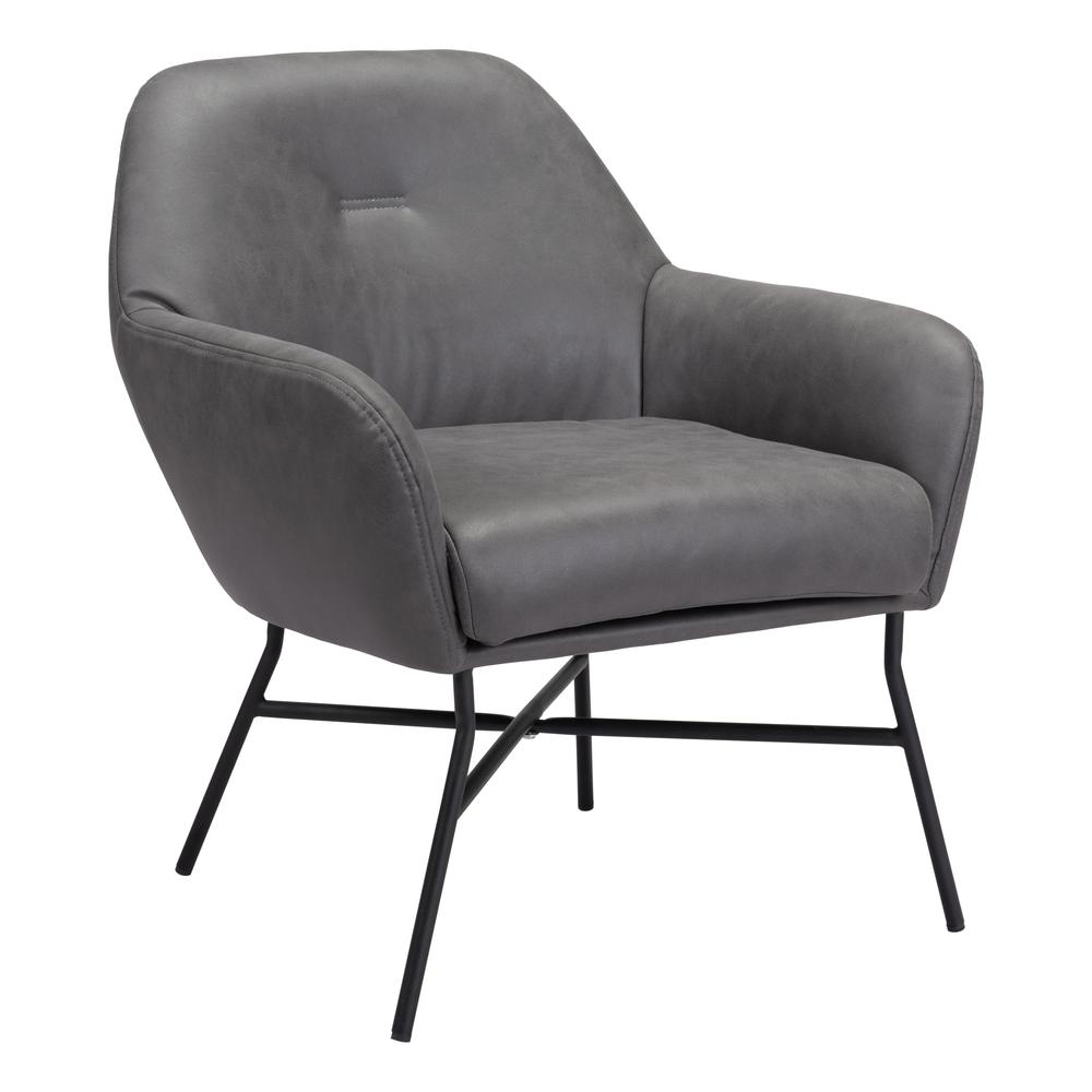 Hans Accent Chair Vintage Gray. Picture 1