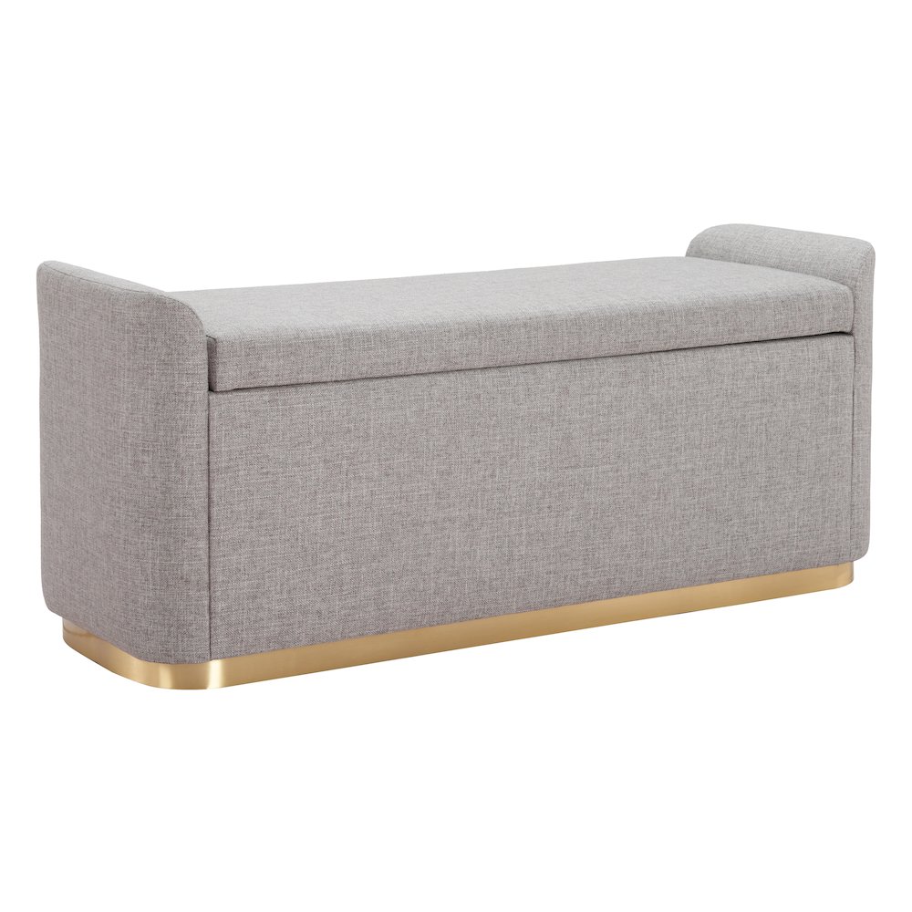Dobo Storage Bench Gray. Picture 1