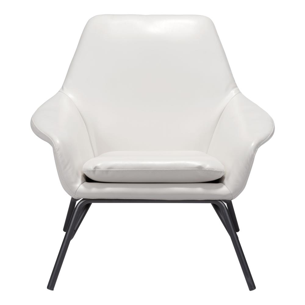 Javier Accent Chair White. Picture 3