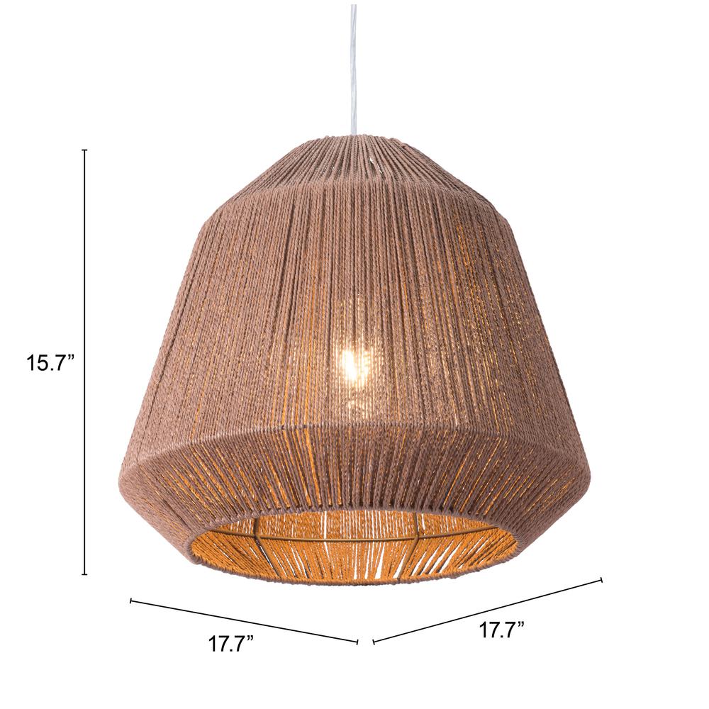 Impala Ceiling Lamp Brown. Picture 8