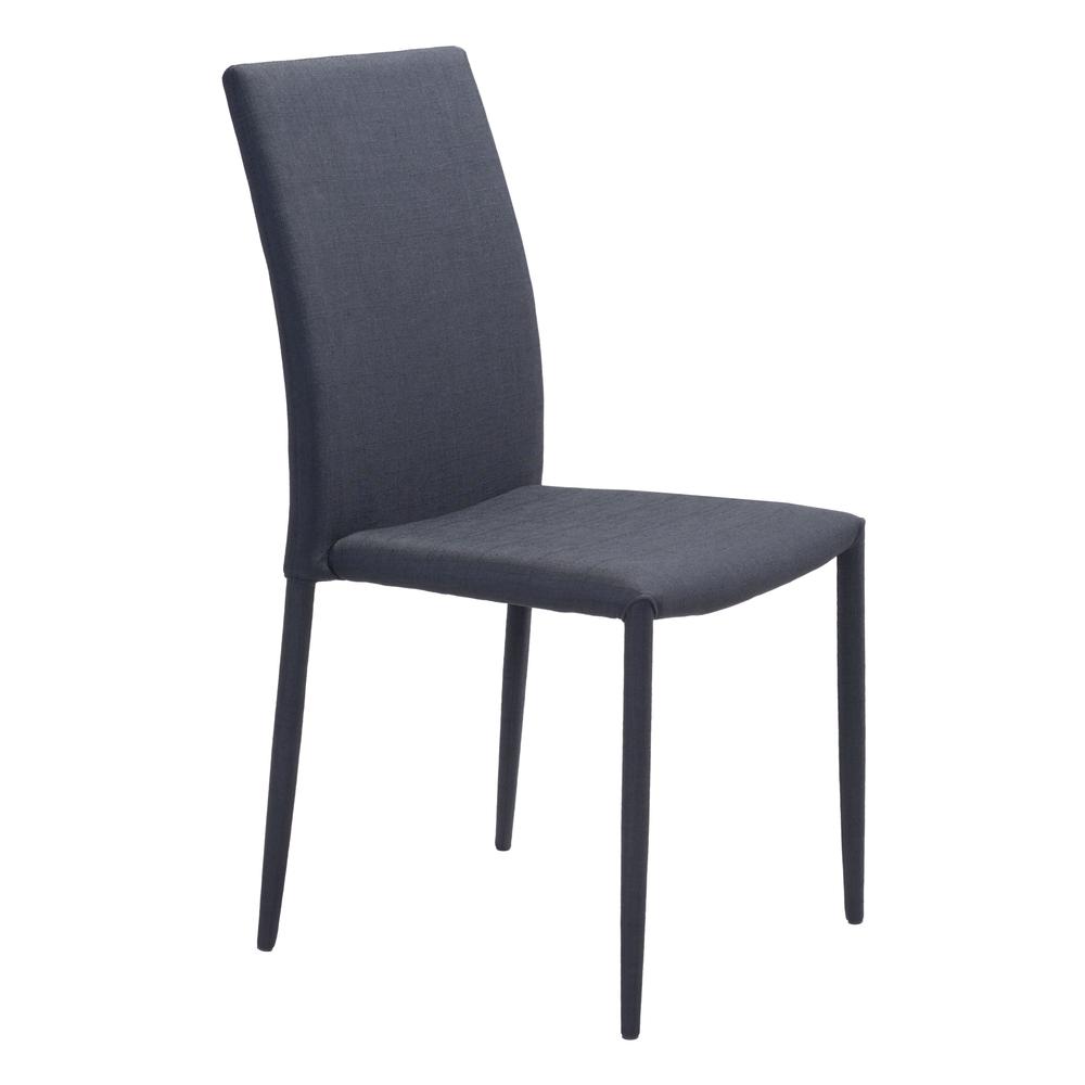 Dining Chair (Set of 4), Black, Belen Kox. Picture 1