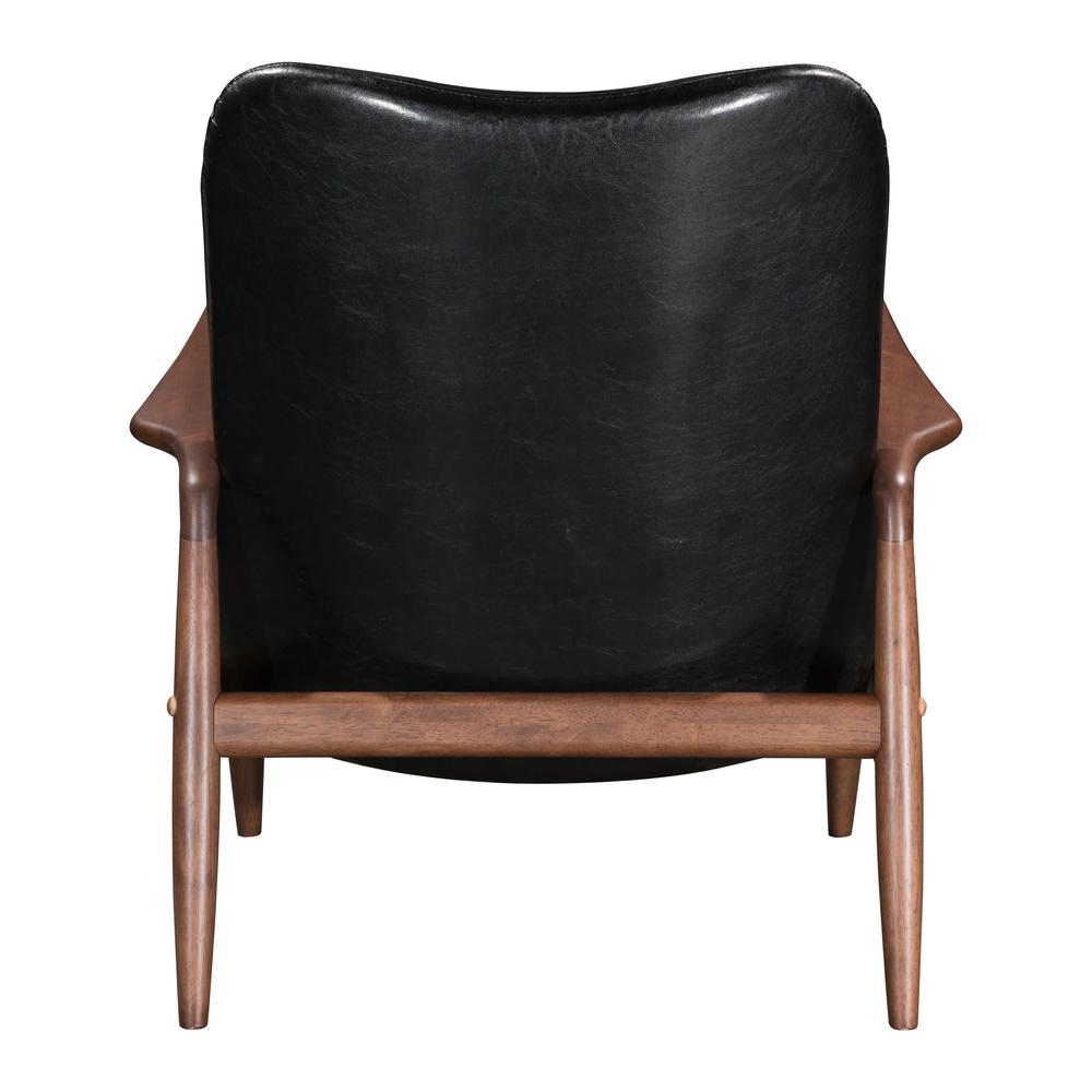 Lounge Chair & Ottoman Set, Black. Picture 5