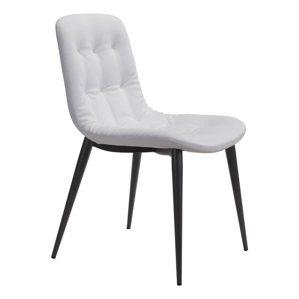 Tangiers Dining Chair White. Picture 1