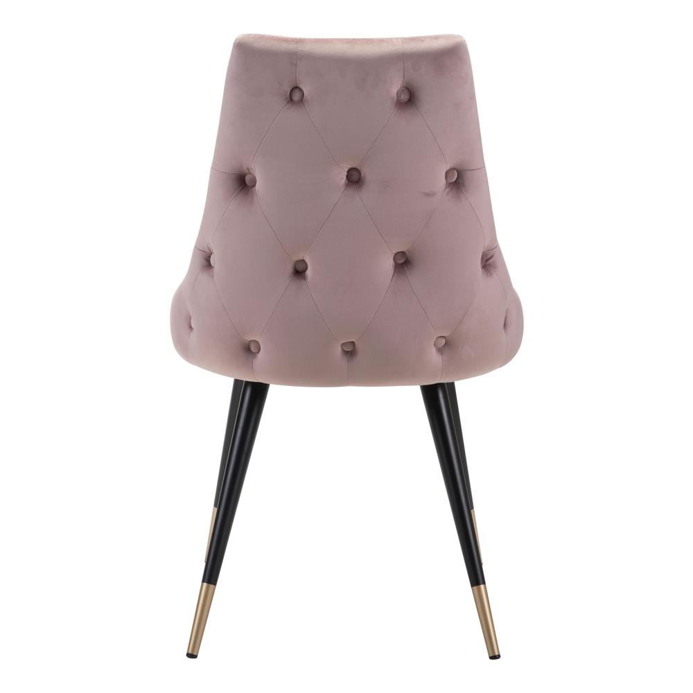 Piccolo Dining Chair Pink  Velvet. Picture 4