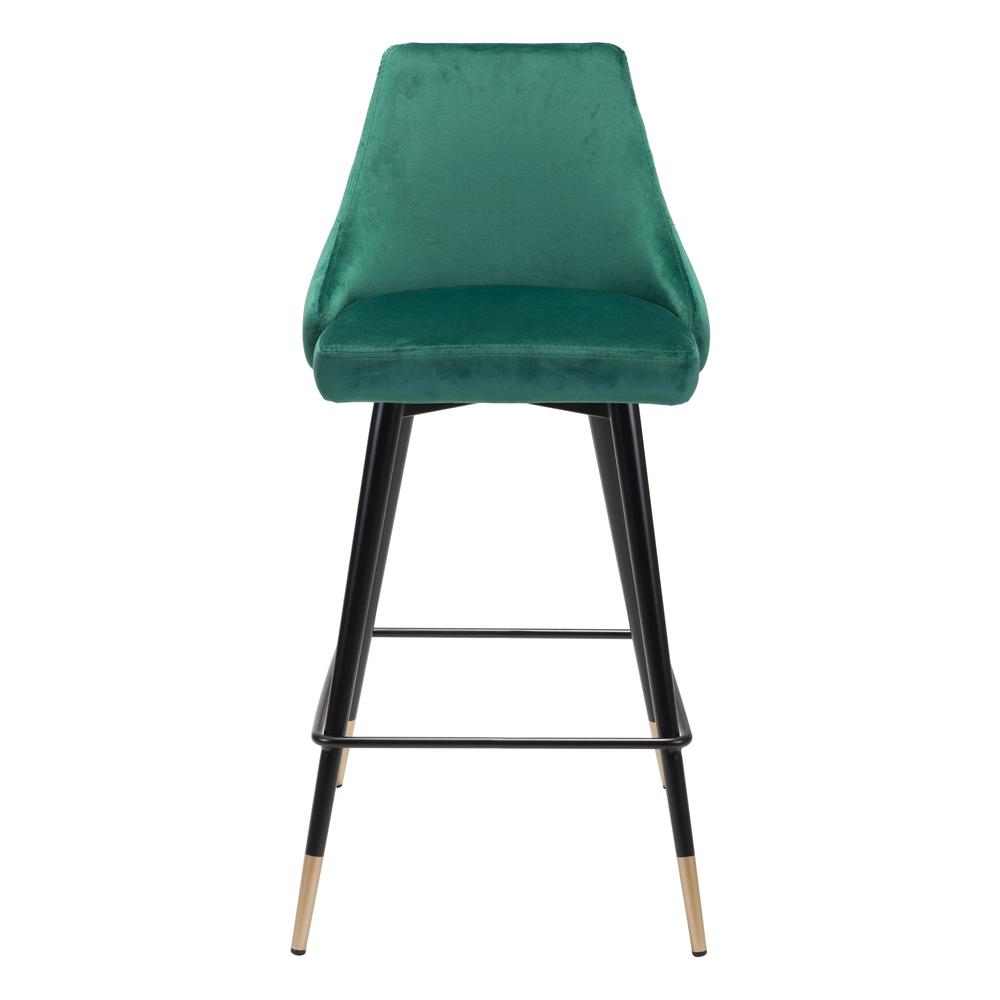 Piccolo Counter Chair, Green Velvet, Belen Kox. Picture 3